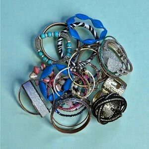 Multicolor Bracelets Set (29)